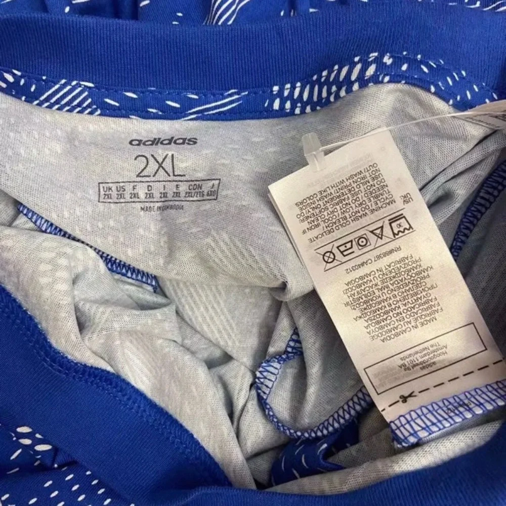 Men’s adidas Essentials Allover Print Tee Size 2XL